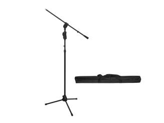 Omnitronic Set Mikrofonstativ MS-3 schwarz + Tasche 