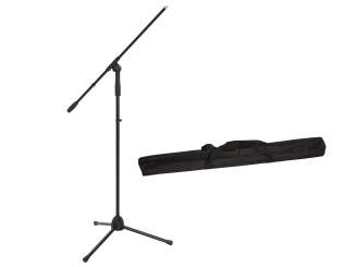 Omnitronic Set Mikrofonstativ MS-2A mit Galgen sw + Tasche 