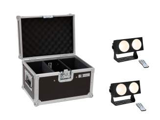 Eurolite Set 2x LED CBB-2 COB WW Leiste + Case 