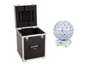 Eurolite Set LED B-40 Laser Strahleneffekt weiß + Case 