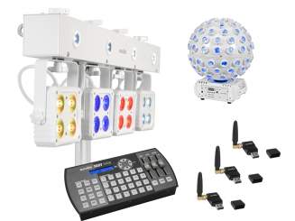 Eurolite Set LED KLS-180 ws + LED B-40 ws + USB QuickDMX + Easy Show 
