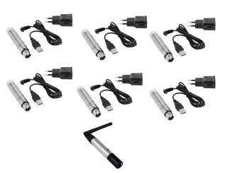 Eurolite Set QuickDMX 1x Sender + 6x AKKU Empfänger 