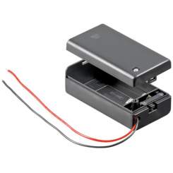 Goobay 1x 9V Block Batteriehalter 