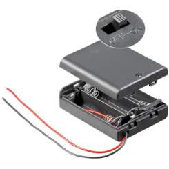 Goobay 3x AA (Mignon) Batteriehalter 