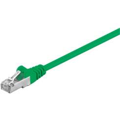 Goobay CAT 5e Patchkabel, F/UTP, Grün, 5m 
