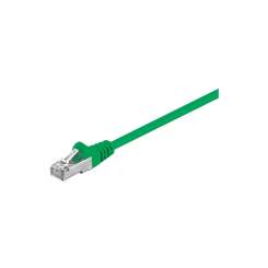 Goobay CAT 5e Patchkabel, F/UTP, Grün, 10m 