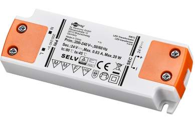 Goobay LED-Trafo 24 V/20 W 