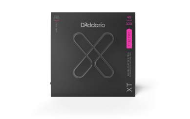 D'Addario XTB45100, XT Bass Nickel Plated Steel, Regular Light, Long Scale, 45-100 