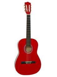 Dimavery AC-303 Klassik-Gitarre 1/2, rot 