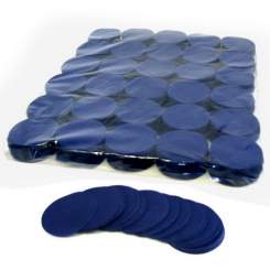 Magic FX Slowfall Konfetti Kreis Ø55mm Dunkelblau Beutel 