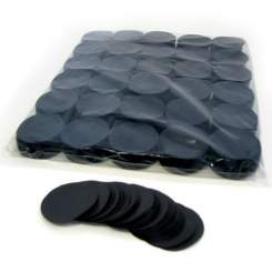Magic FX Slowfall Konfetti Kreis Ø55mm Schwarz Beutel 