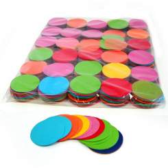 Magic FX Slowfall Konfetti Kreis Ø55mm Bunt Beutel 