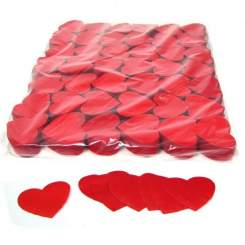 Magic FX Slowfall Konfetti Hearts Ø55mm Rot Beutel 