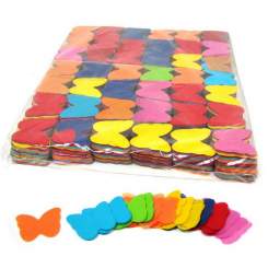 Magic FX Slowfall Konfetti Butterflies Ø55mm Bunt Beutel 