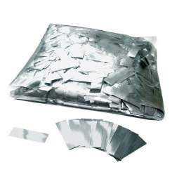 Magic FX Metallic Konfetti Rechteck 55x17mm Silber Beutel 