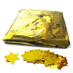 Magic FX Metallic Konfetti Stars Ø55mm Gold Beutel 