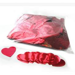 Magic FX Metallic Konfetti Hearts Ø55mm Rot Beutel 