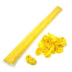 Magic FX Luftschlangen 5m x 0.85cm Gelb Beutel 