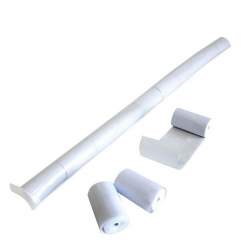 Magic FX Luftschlangen 10m x 5cm Weiß Beutel 