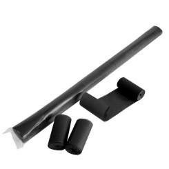 Magic FX Luftschlangen 10m x 5cm Schwarz Beutel 