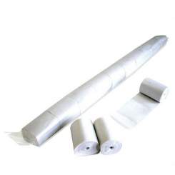 Magic FX Stadium Luftschlangen 20m x 5cm Weiß Beutel 