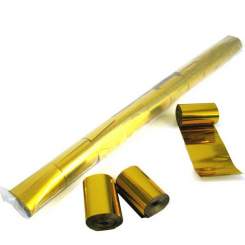 Magic FX Metallic Stadium Luftschlangen 20m x 5cm Gold Beutel 