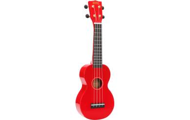 Mahalo Rainbow Ukulele Red 