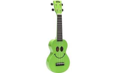 Mahalo Smiley Ukulele Green 