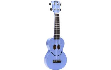 Mahalo Smiley Ukulele Light Blue 
