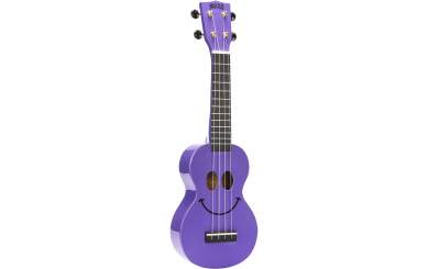 Mahalo Smiley Ukulele Purple 
