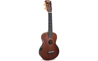 Mahalo Java Concert Electro Ukulele Trans Brown 