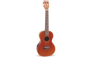 Mahalo Java Tenor Electro Ukulele Trans Brown 
