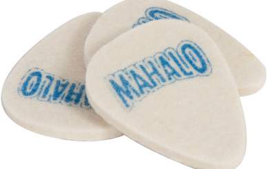 Mahalo Medium Felt Picks Pack of 3 