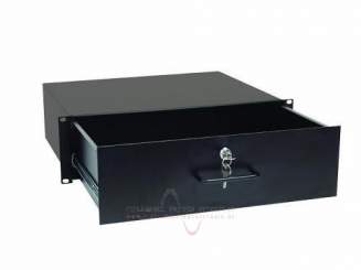 Omnitronic Rackschublade mit Schloss 3HE 