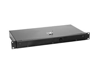 Omnitronic Rackschublade KE-1 Rackschublade mit Schloss 1HE 