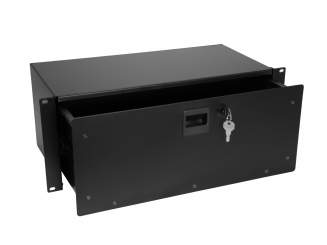 Omnitronic Rackschublade SN-4 Rackschublade mit Schloss 4HE 