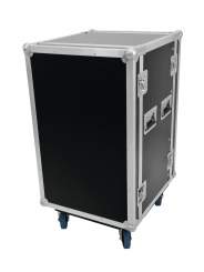 Roadinger Rack Profi 18HE 45cm mit Rollen 