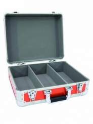 Roadinger CD-Case ALU Digital-Booking abgerund rot 