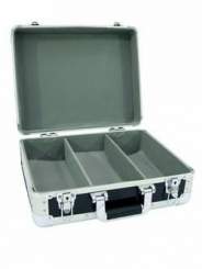 Roadinger CD-Case ALU Digital-Booking abgerundet schwarz 