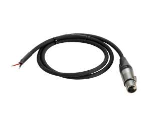 PSSO DMX Kabel 3pol female/ offene Kabelenden, 1m 