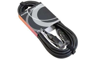 Eurolite DMX Kabel EC-1 IP65 3pol 3m sw 