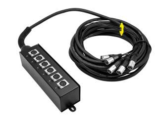 Omnitronic Multicore Stagebox MUS-610 6IN 10m 