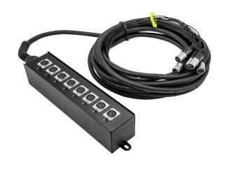 Omnitronic Multicore Stagebox MUS-810 8IN 10m 
