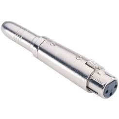 Adam Hall 7854 Adapter 6,3 mm Klinke stereo female auf XLR female 