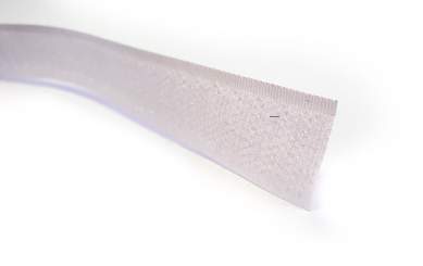 Hakenband 20mm x 25m, weiß/ nicht selbstklebend 
