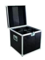 Roadinger Flightcase 4x PAR-64 Spot lang 