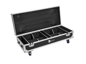 Roadinger Flightcase 8x AKKU IP UP-4 QuickDMX mit Ladefunktion 