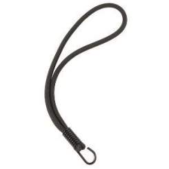 Adam Hall Spannfix 5 mm x 250 mm schwarz mit Metallhaken 