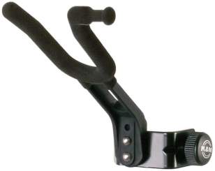 K&M 15580 Violinenhalter, schwarz 