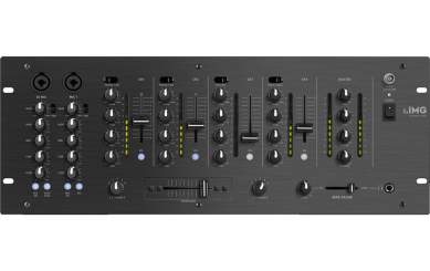 IMG Stageline MPX-44/SW Stereo-Mischpult 